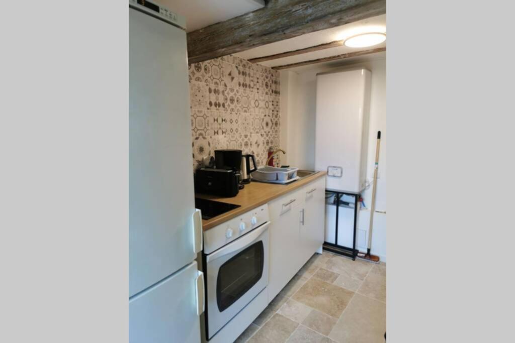 Ferienwohnung Le 3 De Coeur Avec Terrasse Honfleur Exterior foto