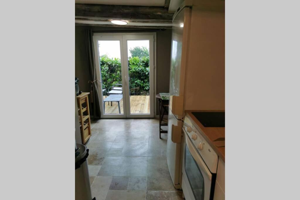 Ferienwohnung Le 3 De Coeur Avec Terrasse Honfleur Exterior foto