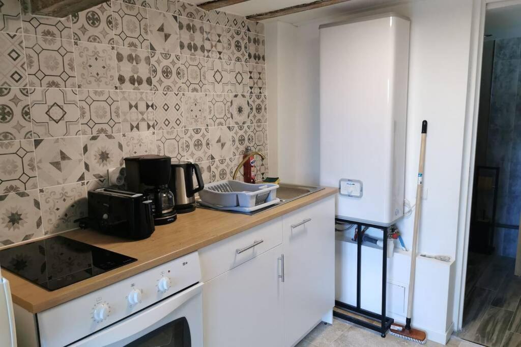 Ferienwohnung Le 3 De Coeur Avec Terrasse Honfleur Exterior foto